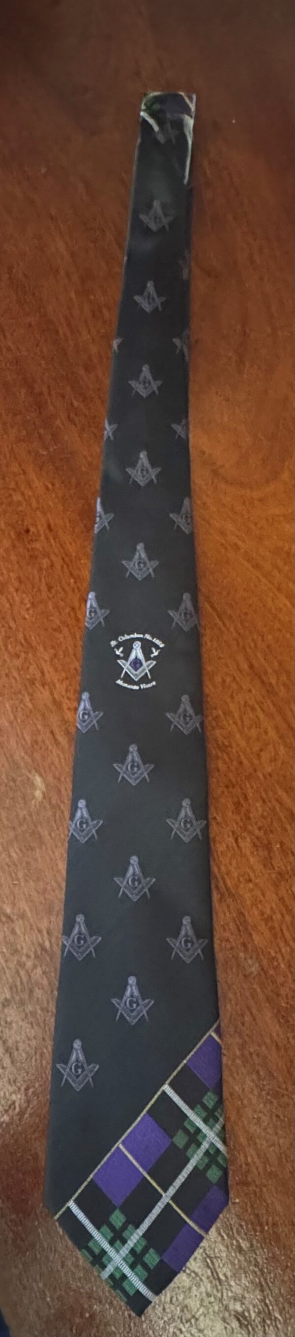 St. Columban Silk Tie - Image 3