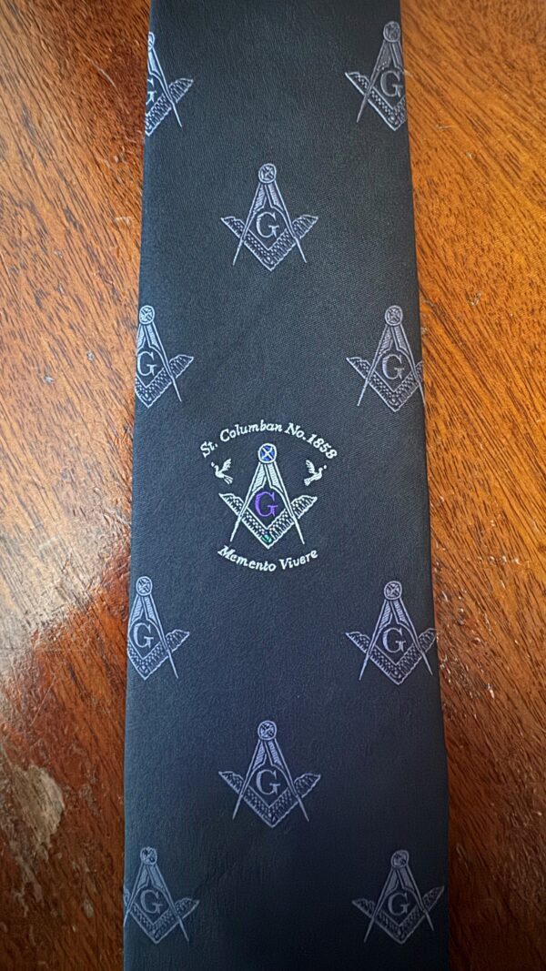 St. Columban Silk Tie - Image 2