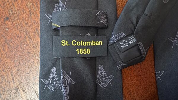 St. Columban Silk Tie - Image 5